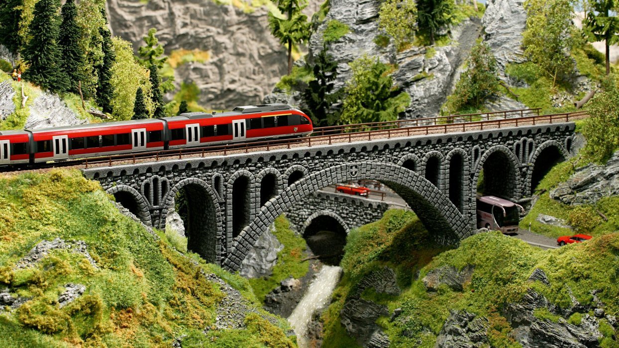 Rhône Viaduct, HO, NOCH 58670