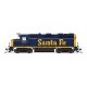 EMD GP35 Low Nose - Standard DC - Stealth -- Santa Fe 3346 (Bookend, blue, yellow, Large Lettering), HO, Broadway Limited Import