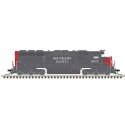EMD SD45 Low Nose - Standard DC - Master(R) Silver -- Southern Pacific 9151 (gray, red), N, Atlas Model Railroad Co. 40005558
