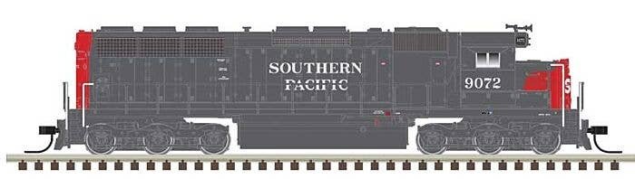 EMD SD45 Low Nose - Standard DC - Master(R) Silver -- Southern Pacific 9151 (gray, red), N, Atlas Model Railroad Co. 40005558