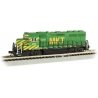 EMD GP40 - Standard DC -- Missouri-Kansas-Texas 231 (green, yellow), N, Bachmann Industries 63570