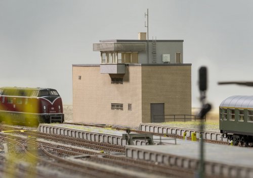 New Signal Tower ‘Nidderau’, HO, NOCH 66109
