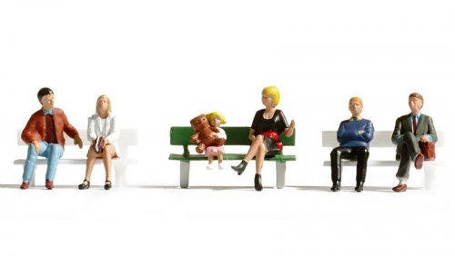 Sitting People, HO, NOCH 15530