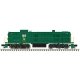 Alco RSD4/5 - Standard DC - Classic Silver -- Central Railroad of New Jersey 1614 (green, yellow), N, Atlas Model Railroad Co. 4