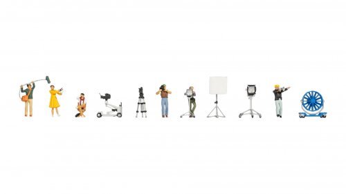 New Themed Figures Set ‘Film Set’, HO, NOCH 16293