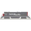 GE B30-7 Low Nose - Standard DC - Master(R) Silver -- Southern Pacific 7850 (Ditch Lights, red, gray, Speed Lettering), N, Atlas