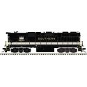 EMD GP38 High Nose w/Dynamic Brakes - Standard DC - Master(R) Silver -- Southern Railway 2809 (Tuxedo, black, white), N, Atlas M
