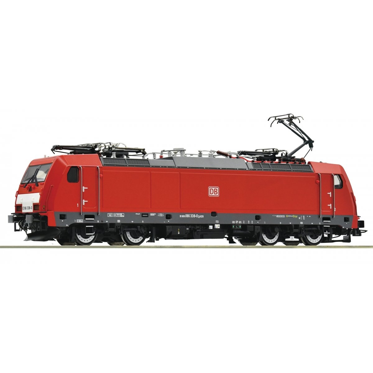 Electric locomotive -- Elektrolokomotive -- class 186 - DB AG - HO - Roco Fleischmann 73109