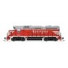 EMD GP30 - Sound and DCC - Paragon4(TM) -- Chicago, Burlington & Quincy 974 (Chinese Red, gray, white), HO, Broadway Limited Imp