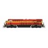GE ES44AC - Sound & DCC - Paragon4(TM) -- Florida East Coast 807 (red, yellow), N, Broadway Limited Imports 8620