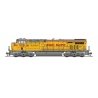 GE ES44AC - Sound & DCC - Paragon4(TM) -- Union Pacific 5282 (2022, Armour Yellow, gray, red, Small Flag), N, Broadway Limited I