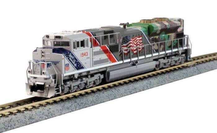 EMD SD70ACe with Nose Headlight - DCC -- Union Pacific 1943 `Spirit of the Union Pacific`, N, Kato USA Inc 1761943DCC