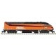 Motive Power Industries MP36PH-3C - Standard DC -- Metra 405 (Milwaukee Road Hiawatha Heritage, orange, black), HO, Atlas Model 