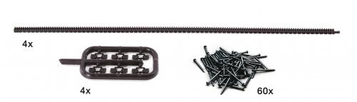 Flexible toothed racks for ROCO LINE tracks, HO, Roco 42602