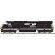 EMD SD50 with Ditch Lights - ESU LokSound and DCC - Master Gold(TM) -- Norfolk Southern 6327 (black, white, SD40E), N, Atlas Mod