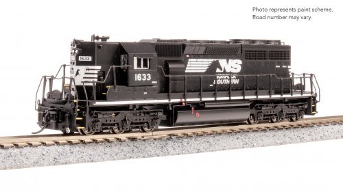 EMD SD40-2, NS 1633, Black/White w/ High Hood, Paragon4 Sound/DC/DCC, N, BLI, 9468
