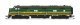 REFURBISHED R8793 EMD E7A, MEC 708, Green & Dulux Gold, No-Sound / DCC-Ready, N, BLI, 8793
