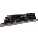 EMD SD80MAC - DCC -- Norfolk Southern 7227 (black, white, Dashed Sill Stripe), N, Kato USA Inc 1765518DCC