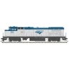 GE Dash 8-32BWH - Standard DC - Master(R) Silver -- Amtrak 506 (Phase V, silver, blue, white sill), HO, Atlas Model Railroad Co.