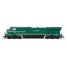 GE AC6000CW - Sound & DCC - Paragon4(TM) -- General Electric Demonstrator GECX 6000 (green, red, white), N, Broadway Limited Imp