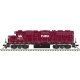 EMD GP38 Low Nose w/Dynamic Brakes - Standard DC - Master(R) Silver -- First Union Rail Leasing FURX 5527 (maroon, black, Ditch 