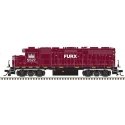 EMD GP38 Low Nose w/Dynamic Brakes - Standard DC - Master(R) Silver -- First Union Rail Leasing FURX 5527 (maroon, black, Ditch 