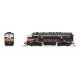 EMD F7A - Standard DC - Stealth -- Cotton Belt SSW 931 (Black Widow, black, silver, orange, red), N, Broadway Limited Imports 92