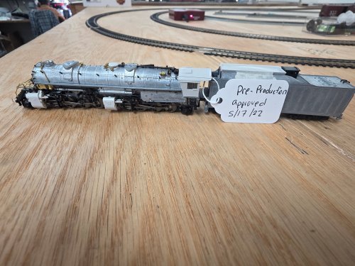 ***(PRE PRODUCTION SAMPLE)*** (SEE PHOTO, SOLD AS IS)*** PPSR7225 N&W Y6b 2-8-8-2, Unlettered, 22I tender, Paragon, N, BLI, 7225