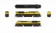 ***BLEMISHED (See photo, sold as-is) REFURBISHED BR9978 EMD SD70ACe, NYSW 4060, Black and Yellow, No-Sound / DCC-R, N, BLI, 9978
