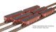 REFURBISHED R10137 ARA 70-ton 4-Bay Hopper, MILW, Oxide Red w/ White, 6-pack B, HO, BLI, 10137
