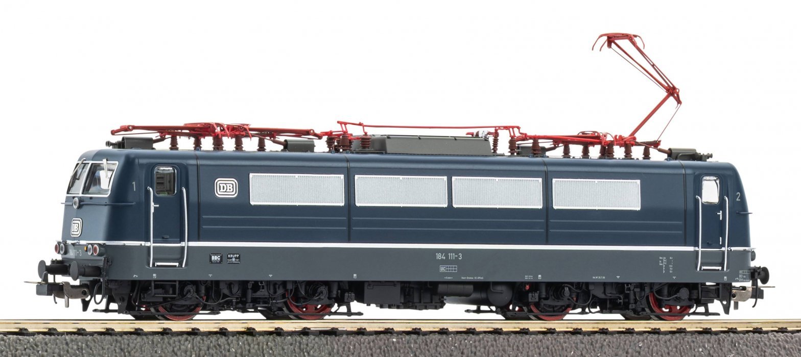 Electric Locomotive BR 184.1 DB IV + DSS PluX22, HO, PIKO 21004