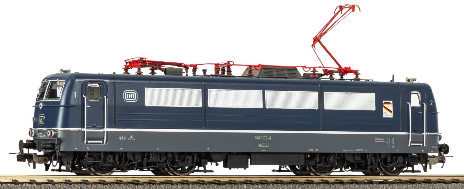 Electric Locomotive/Sound BR 184.0 DB IV + PluX22 Dec., HO, PIKO 21008
