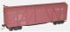 40′ 6-Panel Single-Sheathed Wood Boxcar w/Wood Doors & Ends - Kit -- New Haven 171085 (Boxcar Red), HO, Accurail Inc 7019