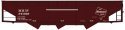 AAR 70-Ton Offset-Side 3-Bay Hopper - Kit -- Milwaukee Road 341029 (Boxcar Red, TMR Logo), HO, Accurail Inc 81852