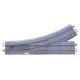 Turnout (Switch) Set - Trainkids -- Gray 1 Each Left & Right, HO, Atlas Model Railroad Co. 15000007