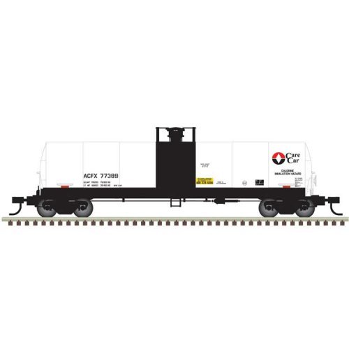 ACF 17,360-Gallon Tank Car - Ready to Run - Master(R) -- Olin Corp. ACFX 77389 (Care, HO, Atlas Model Railroad Co. 20007562