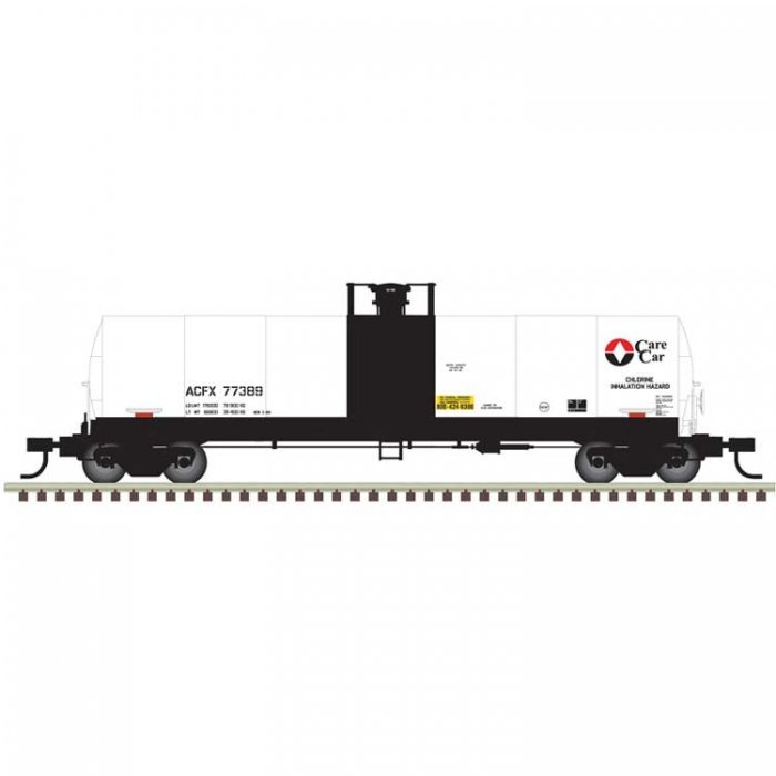 ACF 17,360-Gallon Tank Car - Ready to Run - Master(R) -- Olin Corp. ACFX 77389 (Care, HO, Atlas Model Railroad Co. 20007562