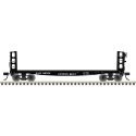 42′ Pulpwood Flatcar with Load - Ready to Run -- Cotton Belt SSW 88543 (black), HO, Atlas Model Railroad Co. 20007591