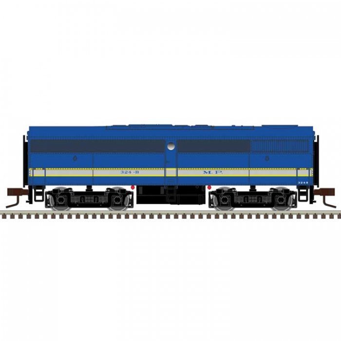 Alco FB1 - Sound and DCC - Master(R) Gold -- Missouri Pacific 321B (blue, gray, yello, N, Atlas Model Railroad Co. 40005115
