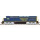 GE Dash 8-40C - Front Ditch Lights - LokSound & DCC - Master(R) -- Cimarron Valley 40, N, Atlas Model Railroad Co. 40005665