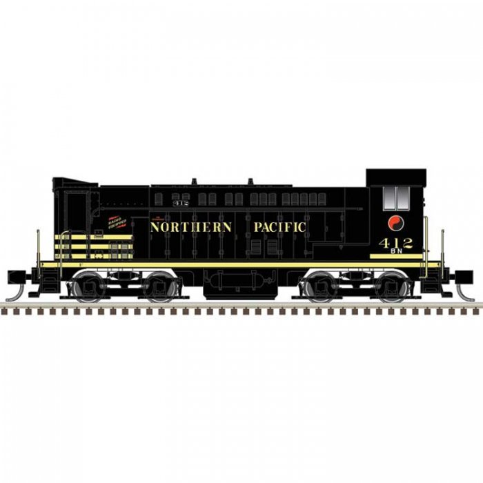Baldwin VO1000 - Standard DC - Master(R) Silver -- Burlington Northern 409 (Ex-NP Pat, N, Atlas Model Railroad Co. 40005957