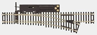 Code 83 Snap-Switch(R) Remote Turnout -- 18′ Radius, Right Hand, HO, Atlas Model Railroad Co. 541