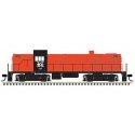 Alco RS3 - Standard DC - Classic Silver -- New Haven 529 (orange, black), N, Atlas Model Railroad Co. 40005477