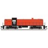 Alco RS3 - Standard DC - Classic Silver -- New Haven 529 (orange, black), N, Atlas Model Railroad Co. 40005477