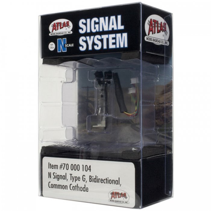 Bi-Directional Type G Signal - All Scales Signal System, N, Atlas Model Railroad Co. 70000104