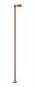 Single-Arm Square LED Light 3-Pack -- Bronze (cool white LED) 30 Scale Feet Tall, HO, Atlas Model Railroad Co. 70000206