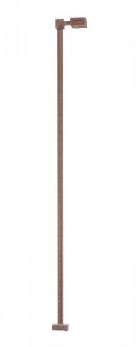 Single-Arm Square LED Light 3-Pack -- Bronze (cool white LED) 30 Scale Feet Tall, HO, Atlas Model Railroad Co. 70000206