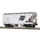 2-Bay Centerflow Covered Hopper 3-Pack - 3-Rail - Premier -- Chicago & North Western (1 Each: yellow, g, O, Atlas O 3001893