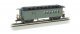 1860 - 1880 Wood Combine - Ready to Run - Silver Series(R) -- Painted, Unlettered (green), HO, Bachmann Industries 13505