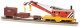 250-Ton Crane Derrick with Boom Tender - Silver Series(R) -- Canadian National, HO, Bachmann Industries 16104